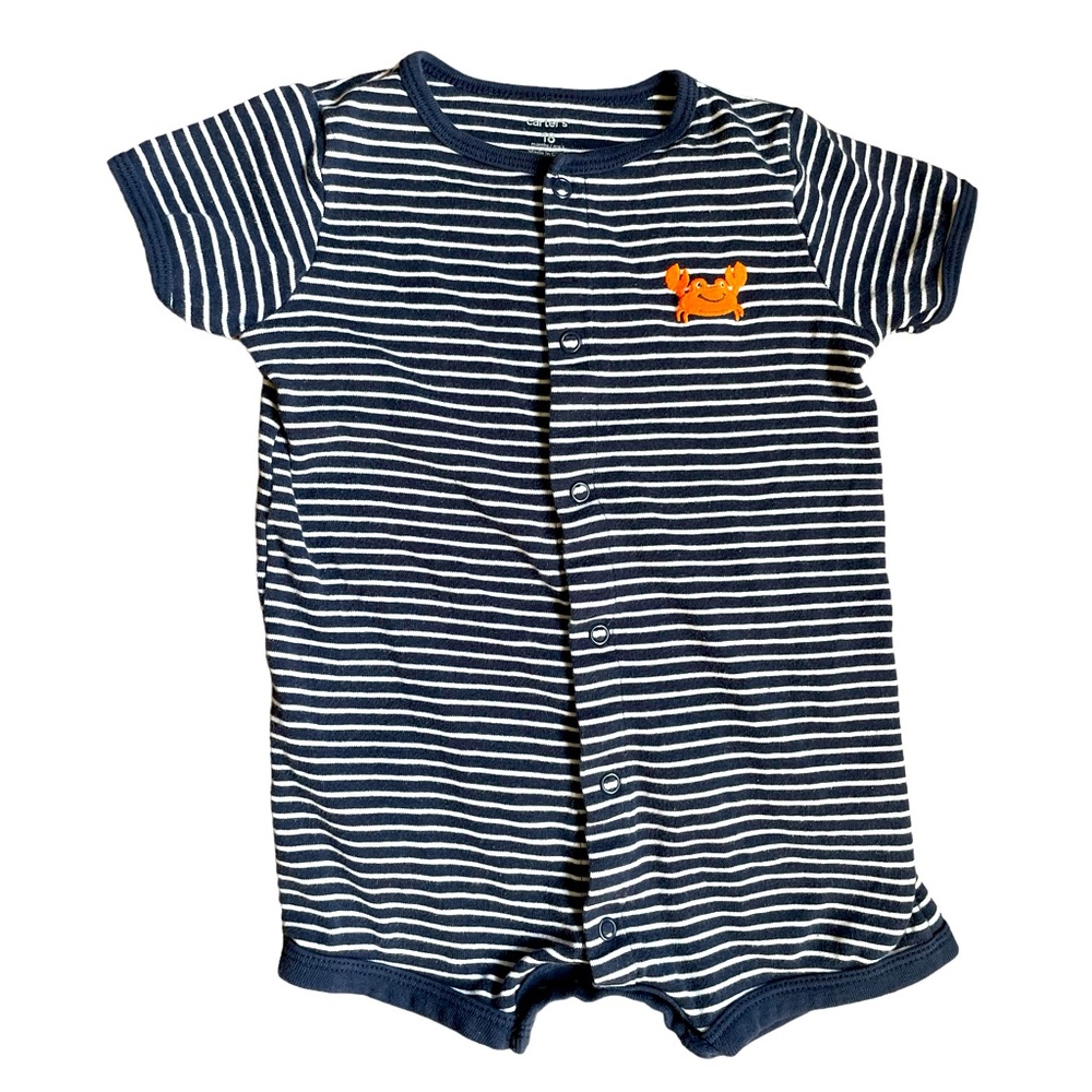 Carter’s Crab 🦀 Baby Boy Romper